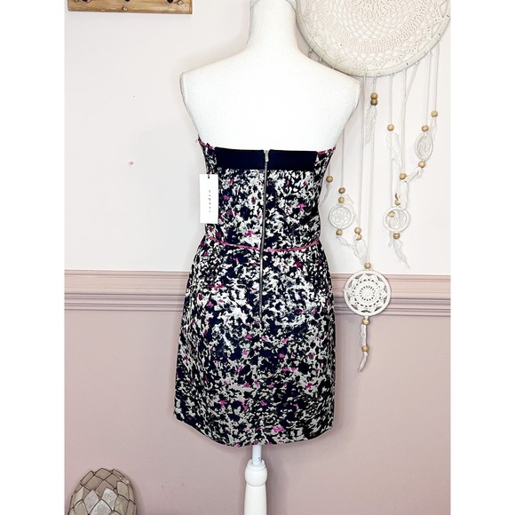 Sandro Strapless Mini Dress Size Large NWT - Picture 4 of 9